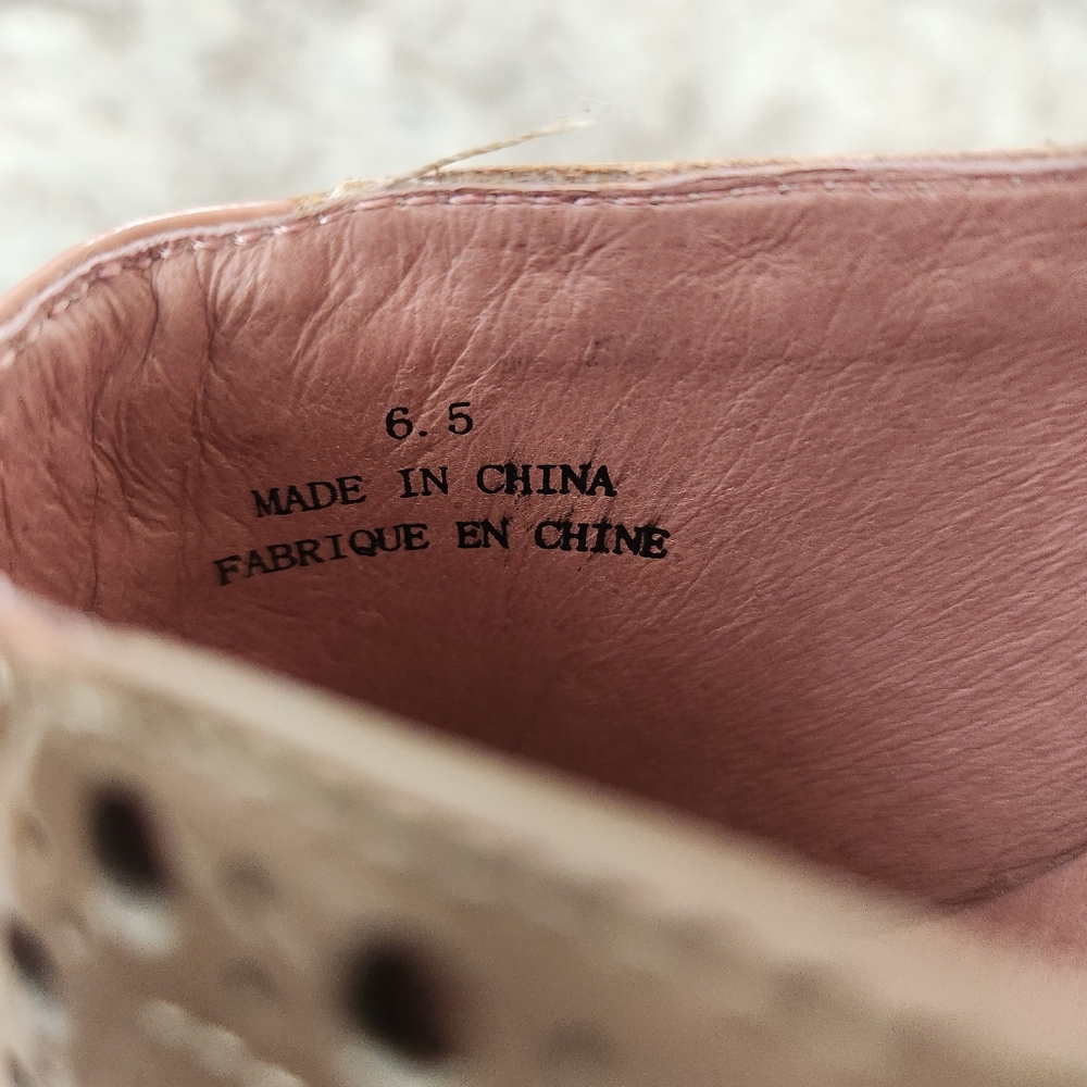 Jeffrey Campbell Groovy Baby Oxford‎ Clogs Nude Women's Size 6.5 - Picture 12 of 14